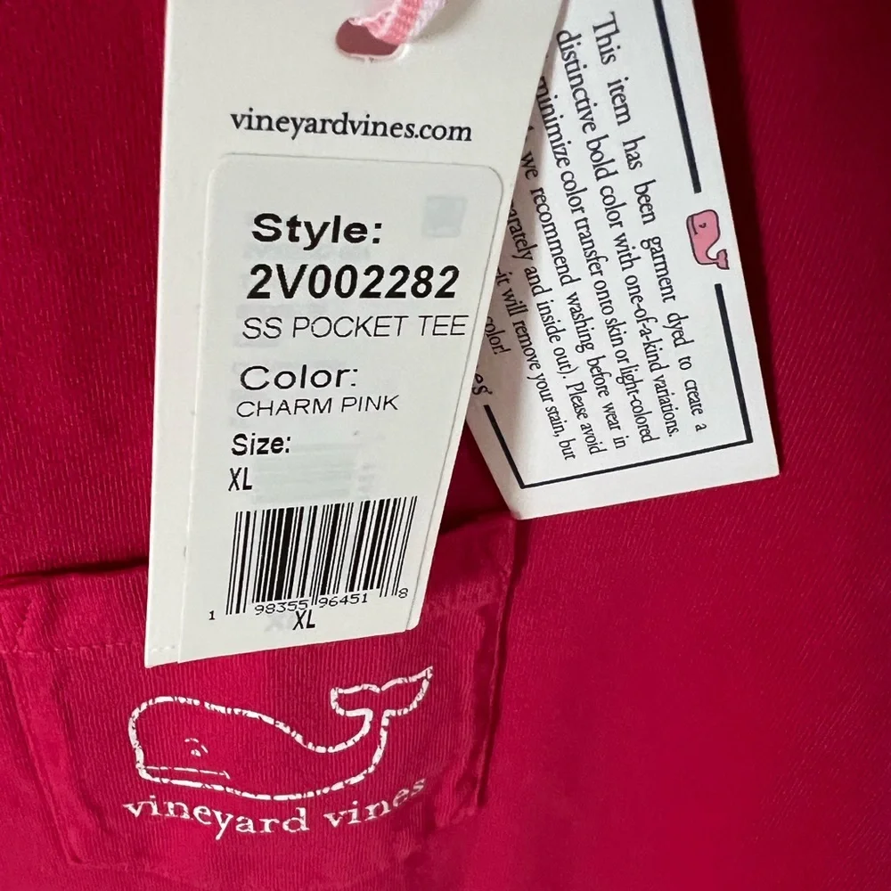Vineyard Vines Women’s Short Sleeve Tee NWT sz XL - Picture 5 of 5